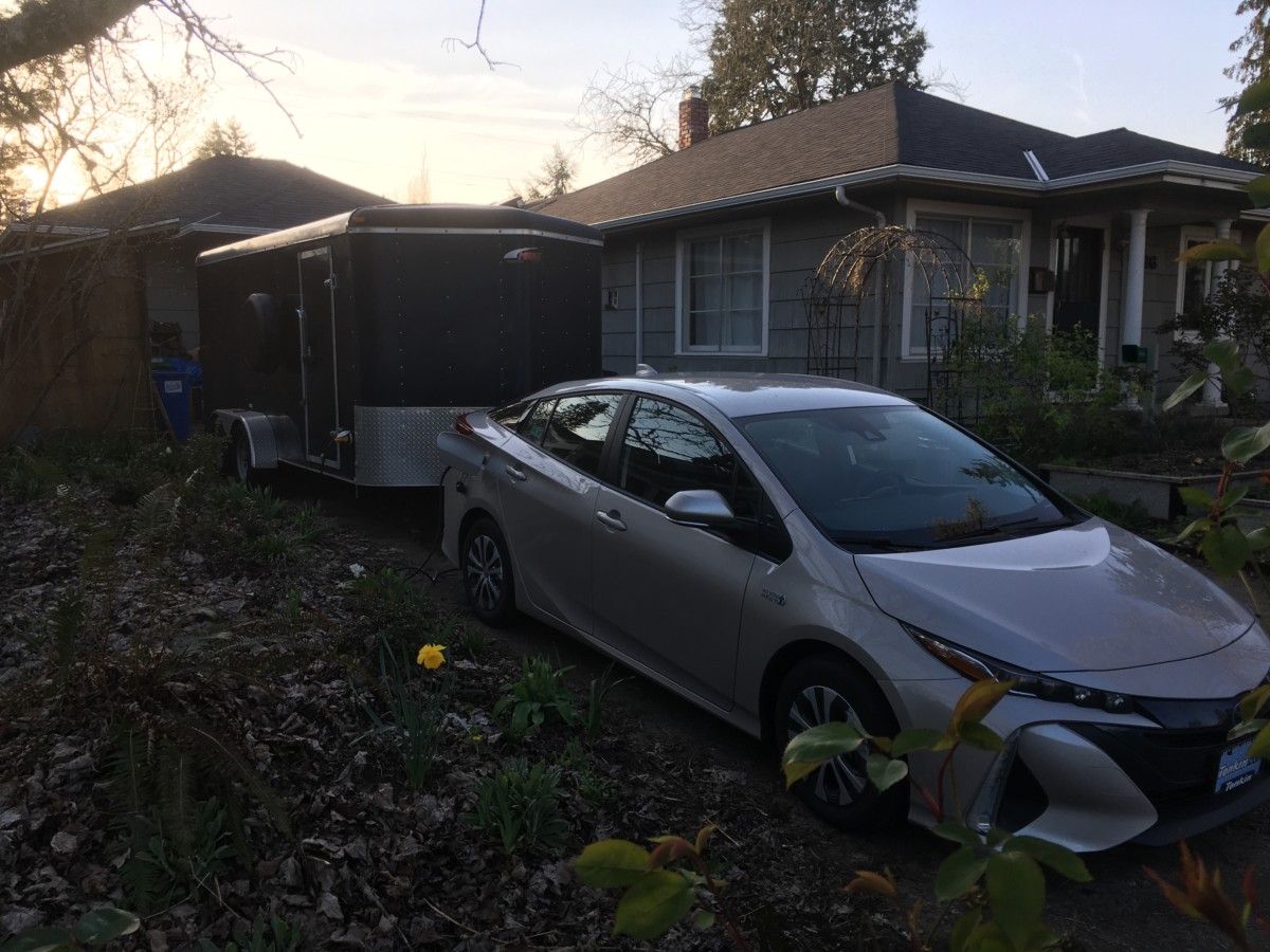 Another in my continuing series of little cars with big trailers. This is a Prius Prime, and it’s getting juiced up so it can haul the trailer on pure electric [&hellip;]