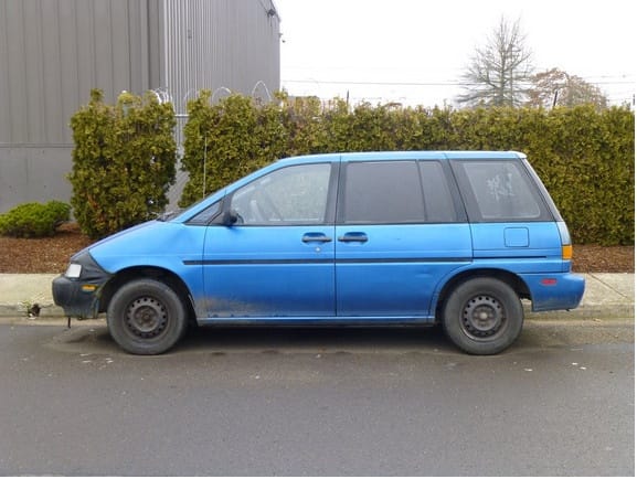 (first posted 3/30/2014)    The 1982 Nissan Prairie/Stanza Wagon (CC here) was a groundbreaking design, truly the first modern minivan even if it did lack a third row seat (in the [&hellip;]
