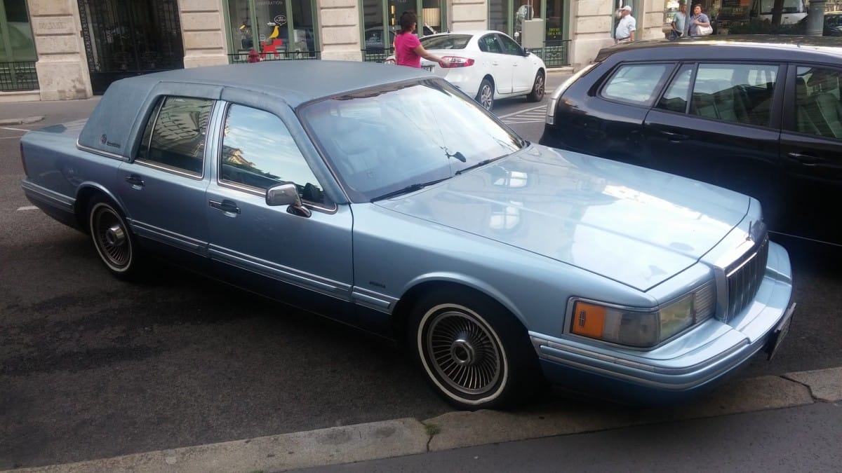 Roshake found this Lincoln Town Car sitting at the curb in Budapest. My eyes gravitated to its rather well-padded vinyl top, including extensions on the tops of the doors. Now [&hellip;]
