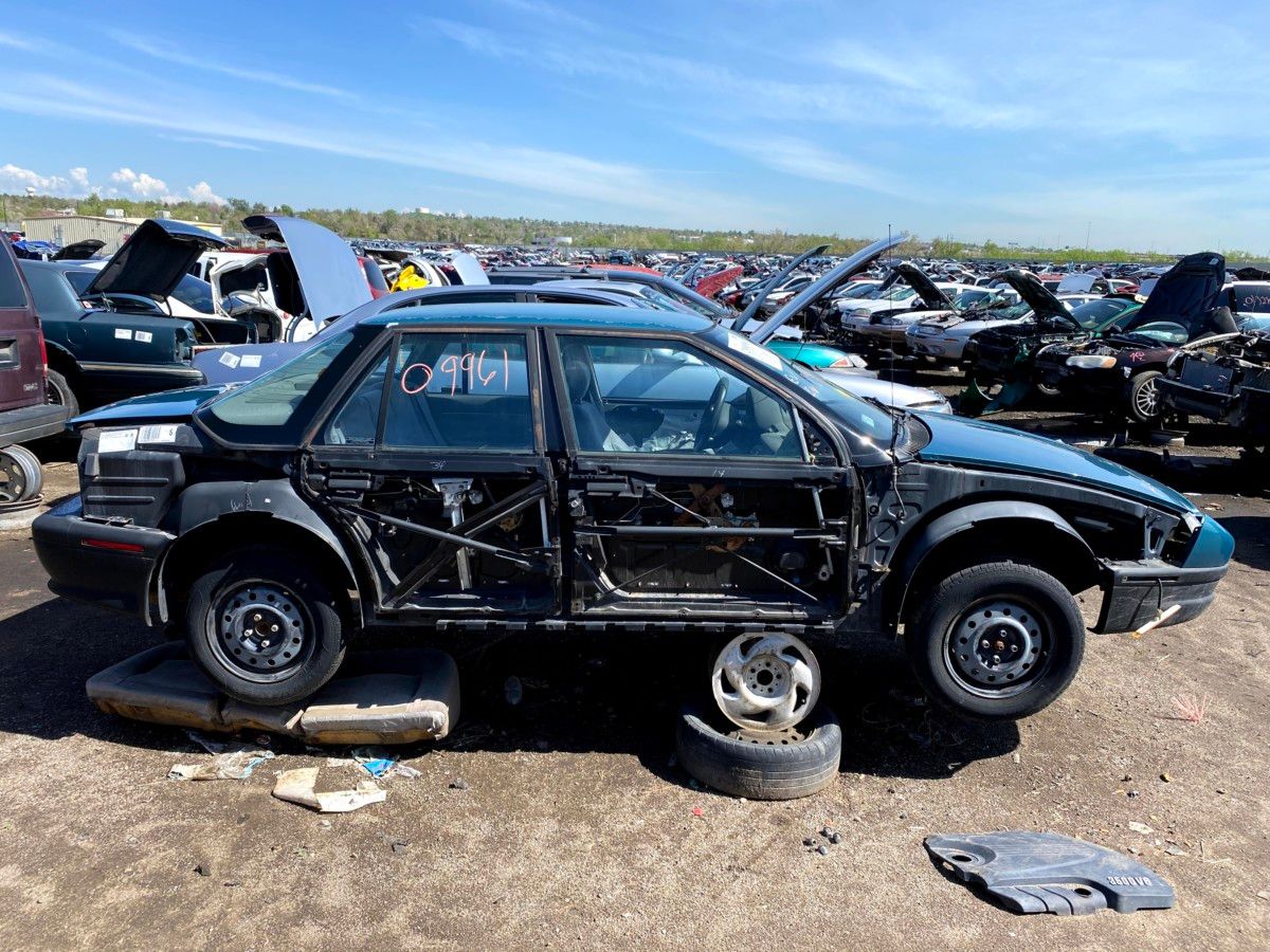 Saturns are not rare in junkyards and generally I pass right by them.  Exceptions are made for old ones to see if I can beat the astounding 556,016 miles that [&hellip;]
