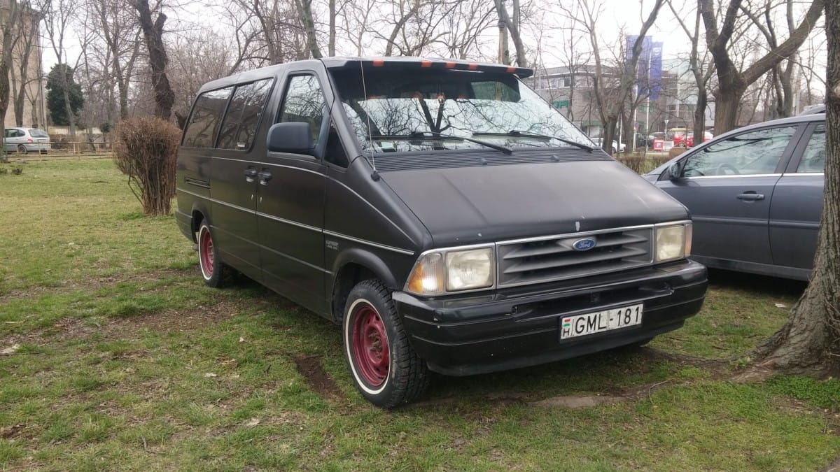 Chrysler minivans were very popular in Europe, and GM managed to push a fair number of “Dustbuster” vans, but I don’t think I’ve ever seen a Ford Aerostar across the [&hellip;]