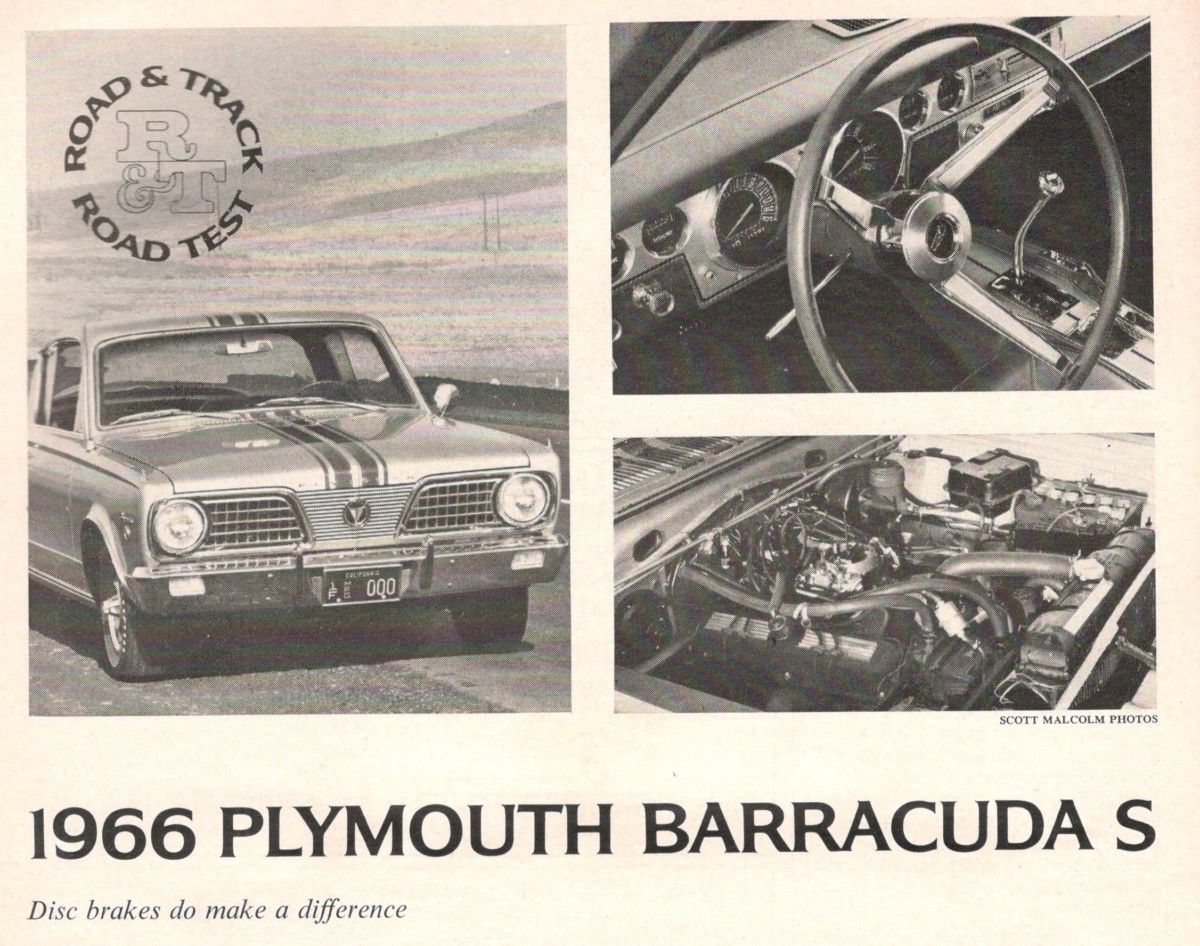 This review is something of a follow-up to an earlier review that R&T did with a 1965 Barracuda S. That one lacked the disc brakes that the ’66 had. But [&hellip;]