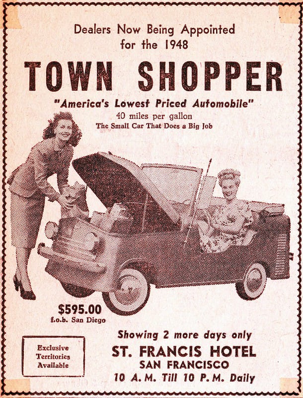 It wasn’t just the Crosley; after the war, there was a raft of micro-car and small-car ideas being floated. It was a bit like the recent/current EV start-up era, where [&hellip;]