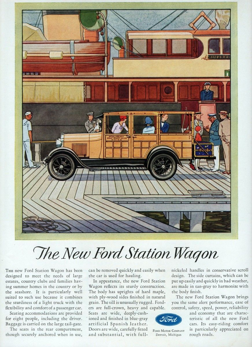 Vintage Ad: 1929 Ford Station Wagon – The Roots Of The Country Squire 14155058636 a77fdc7351 k