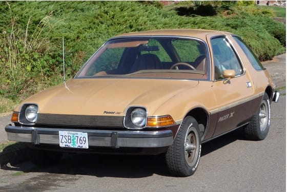 Curbside Classic: 1975 AMC Pacer X – The Spacer (originally posted 4/26/2011) The Pacer is the poster child of how questionable ideas and good intentions go awry.