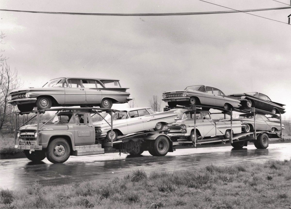 It may seem heretical to see a Ford truck hauling a load of Chevys. In fact, competitive brand trucks simply weren’t allowed to enter the factory yard at GM. But [&hellip;]
