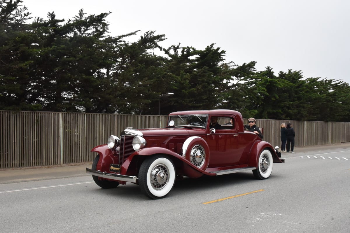 Classics On Parade: Watching The Classics At Monterey Roll By – Finale 1931 Marmon Sixteen LeBaron Coupe (all photos by JC)