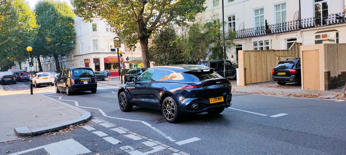 Aston Martin DBX shot by Nathan Williams