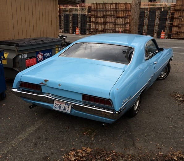(first posted 9/18/2015)    If it weren’t for the dent in the rear, this great shot by CC Cohort and Contributor Mike Hayes could be straight out of the 1970 Torino [&hellip;]