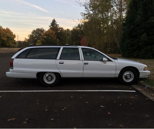 (first posted 10/26/2015)    Ok; it’s not really a Bel Air wagon, but if Chevy had kept that nameplate alive into the 90s, this is what one would have looked like. [&hellip;]