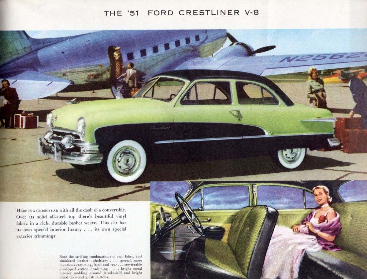 Poor Ford (and the rest of the industry) got blindsided by Chevy’s 1950 Bel Air hardtop coupe, the first in the low price field. Both Ford and Plymouth worked overtime [&hellip;]