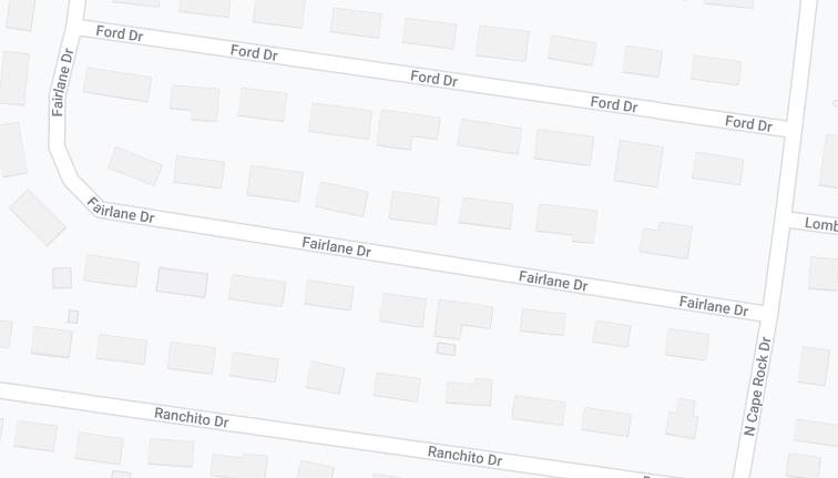 CC Geography Outtake: The Intersection of Ford and Fairlane A while back my sister sent me an email at work which contained this picture. Her sole statement was: Did you know this intersection existed? No, I did not.
