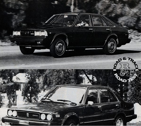 Vintage R&T Road Tests: 1979 Toyota Corona and Honda Accord (first posted 10/22/2015) Taken from R&Ts May 1979 issue, these two Japanese cars are the same- or are they?