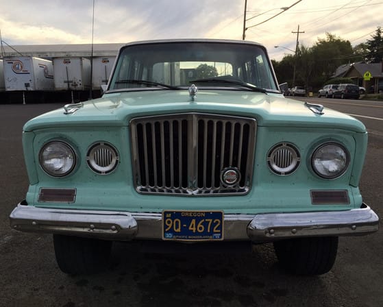 (first posted 10/28/2015)    We were on a walk, and I suddenly started trotting when I spotted the distinctive grille of this Jeep Wagoneer down the street. Wow; I’ve been looking [&hellip;]