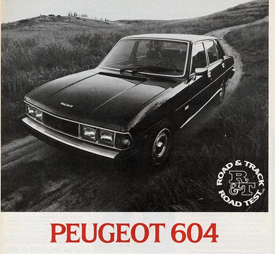 Taken from R&T’s July 1979 issue,   The 604 was essentially a new, larger body with a V6 engine on the underpinnings of the 504. That was a good foundation upon [&hellip;]