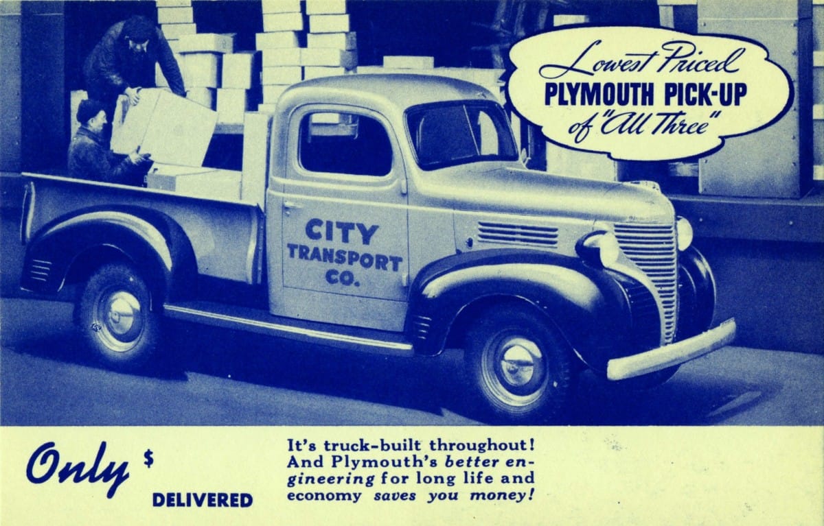 It’s easy to forget that Plymouth sold pickups from 1937 – 1942. Obviously, it was just a badge-engineered half-ton Dodge pickup with a Plymouth-style grille, but it appeared that Plymouth [&hellip;]