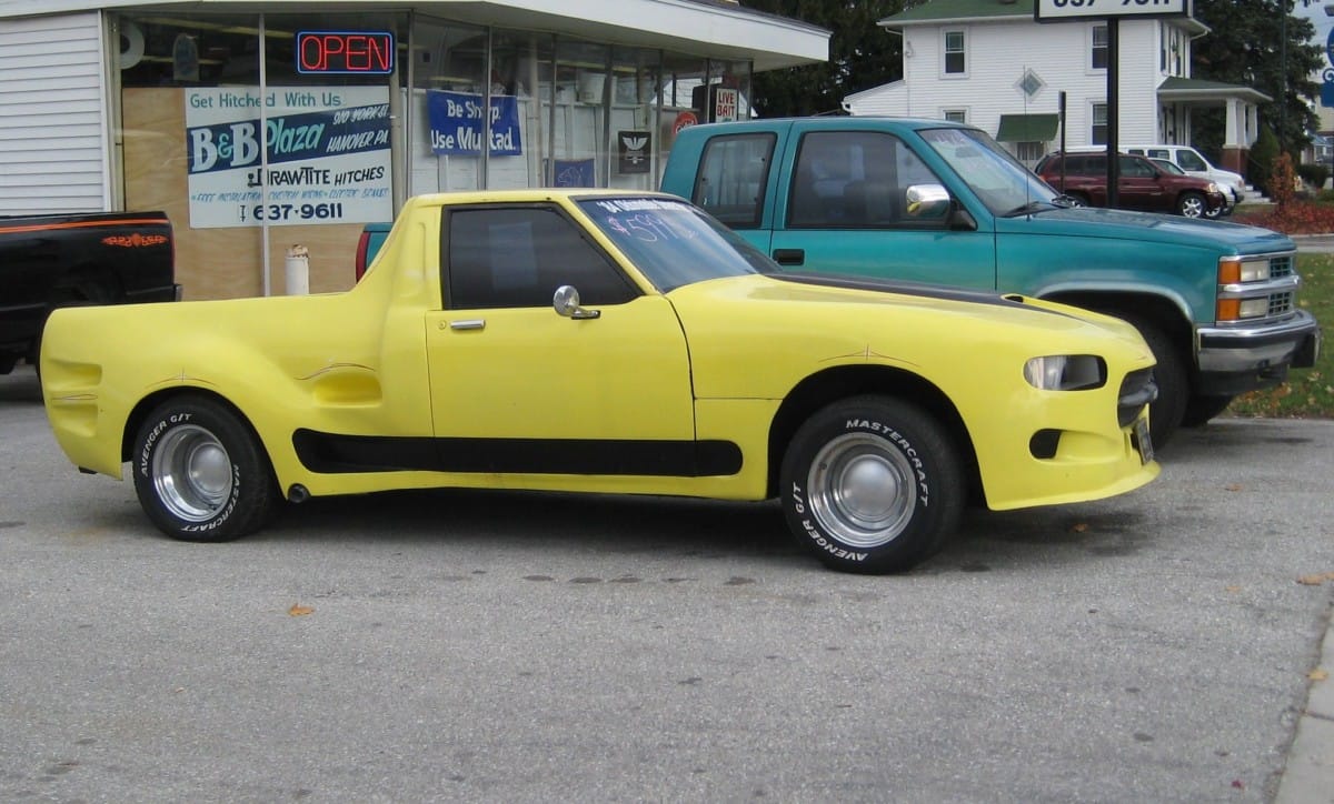 Cohort Pic(k) of the Day #2: Oldsmobile Ute John Lloyd posted this, apparently shot a few years back. It took me a minute to figure out what it was based on.