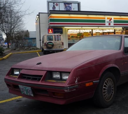 (first posted 4/6/2013)    Eugene is K-Kar heaven: every permutation of Lee Iakkoka’s Karmagination is on display, everywhere. Sometimes even two at a time: