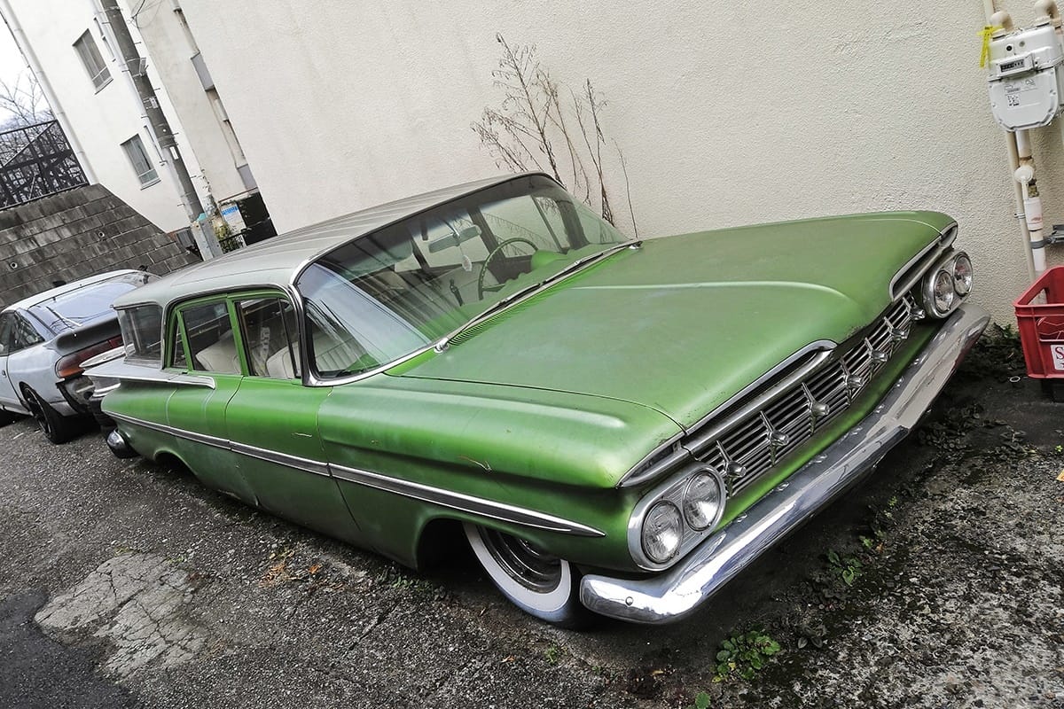 Even lowered to within an inch of its life, partially stripped and rusting slowly outside a small Tokyo garage, stuck next to a pile of tyres and a ravaged Nissan [&hellip;]