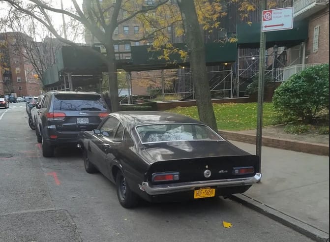 I spotted this rare specimen as I was dropping my toddler at nursery school, and came back hoping for a nearby parking spot close to the express subway. Completely, utterly [&hellip;]