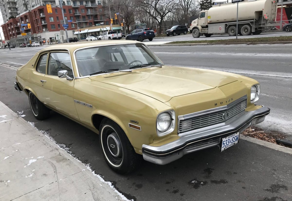 William Oliver found this rather pristine Buick Apollo sitting at the curb in Ontario. It looks almost new, except for the Chevy hubcaps on the front wheels and none on [&hellip;]