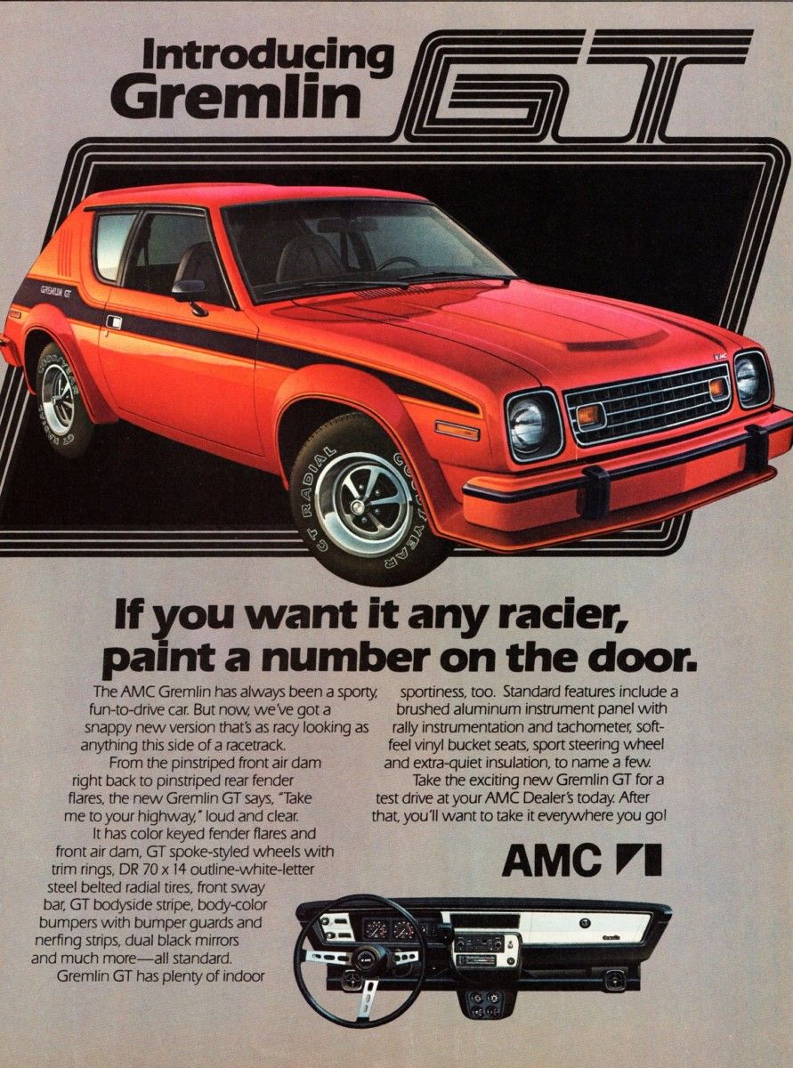 This is a new one for me; I had no idea that a GT package was made available half way through the Gremlin’s final year on this planet. No wonder [&hellip;]