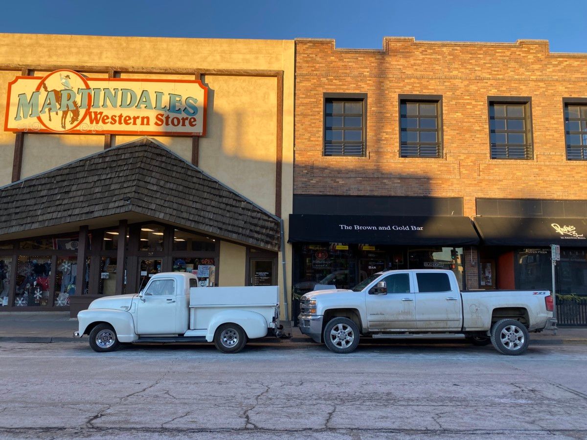 While not exactly stock anymore, the 1953 (?) Chevy 3100 struck me as it sat curbside ahead of the Chevy 2500 that’s  around 65 years newer.  Beyond height due to [&hellip;]