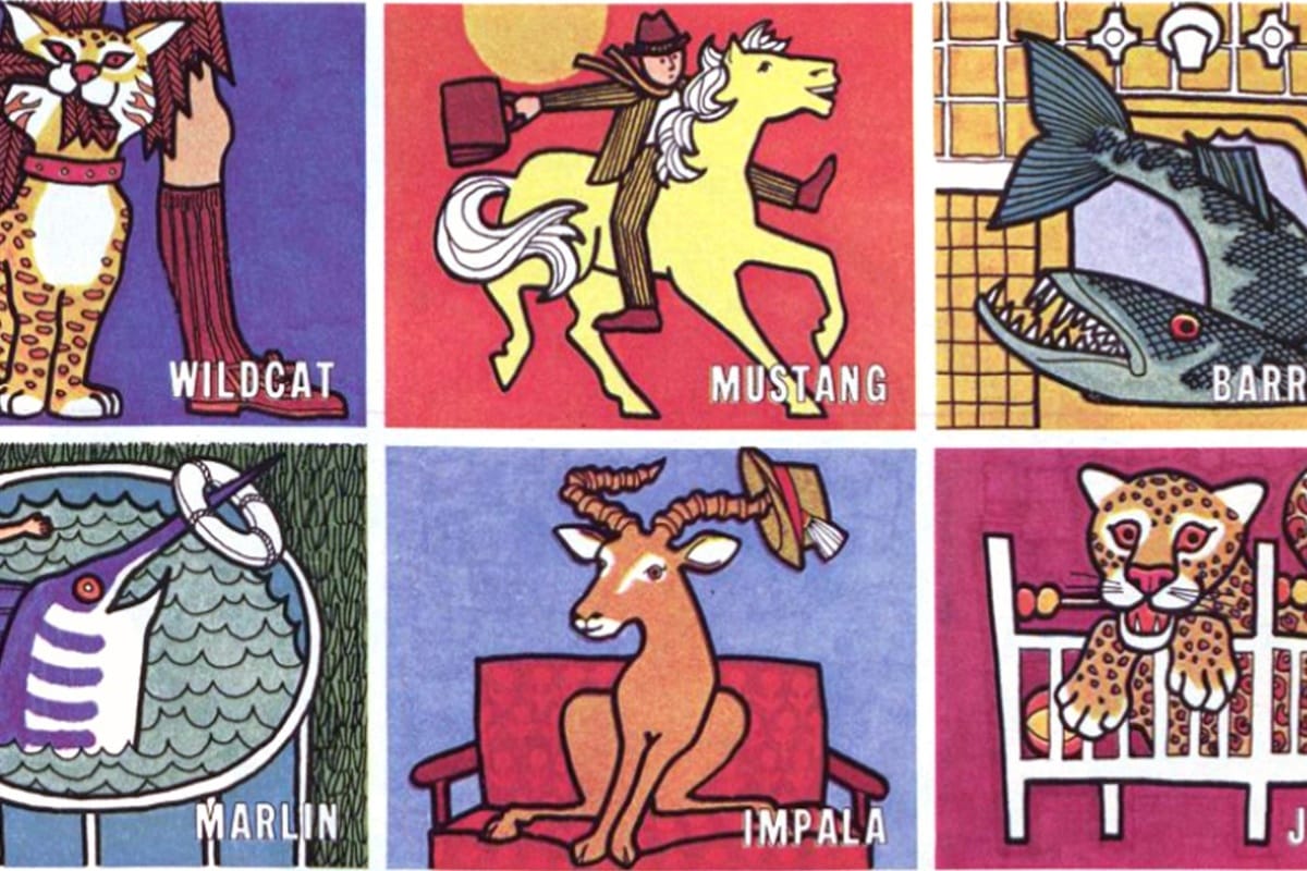 In last week’s look at a 1985 Mercury Lynx ad, several comments focused on the Lynx’s name – and other cars named after animals.  That discussion brought to mind this [&hellip;]