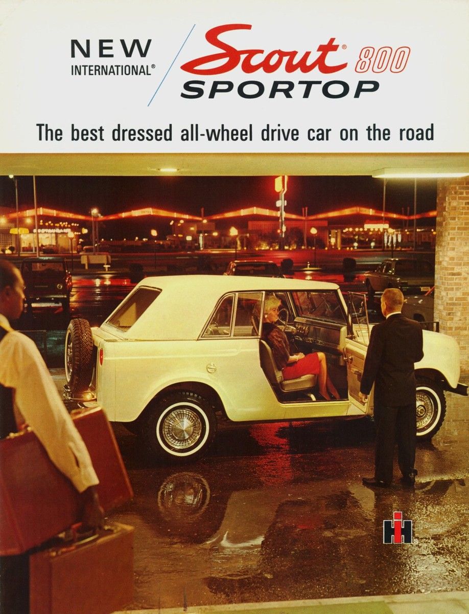 In 1966, the Brougham Era was already affecting SUVs, and International decided to get a little piece of the action. The Scout Sportop (how do you pronounce that: Spore-top, or [&hellip;]