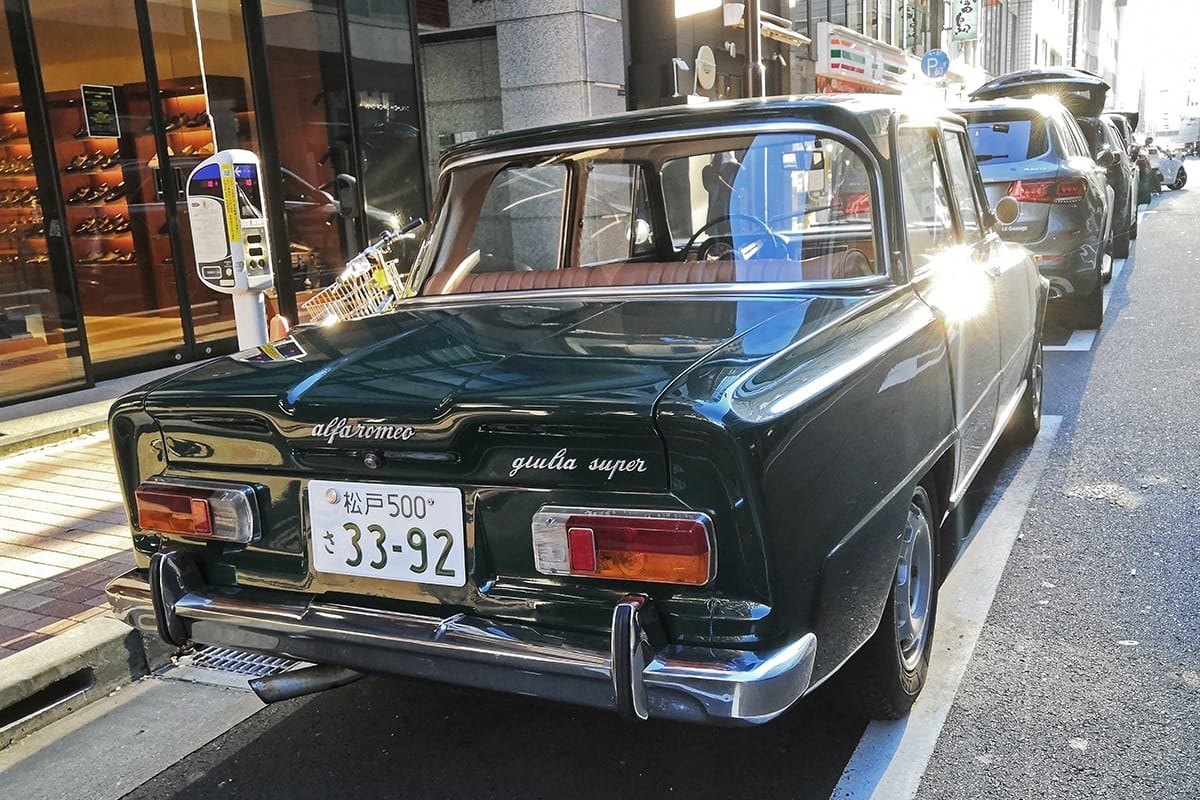 Old Alfas are like film stars. They wait until the sunset hour to go out and parade on the strada, basking in the adulation of the cognoscenti (and the occasional [&hellip;]