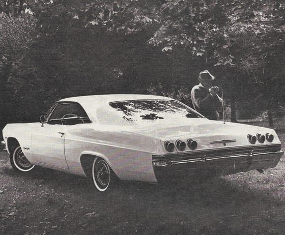 (first posted 2/17/2016)    All the new 1965 Chevrolet full size cars boasted excellent styling, but the standout was the stunning 2-door hardtop, offered as the Sport Coupe in the Impala [&hellip;]