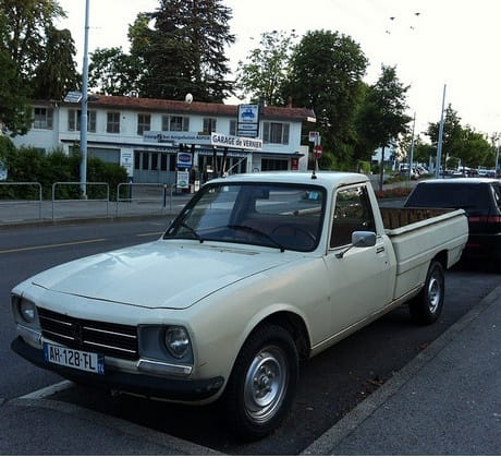 (first posted 1/13/2013)  In the Peugeot 504 CC I showed you a few overloaded pickups in Africa. CC reader csi.ch spotted this one in his native Switzerland–but he thinks it’s [&hellip;]