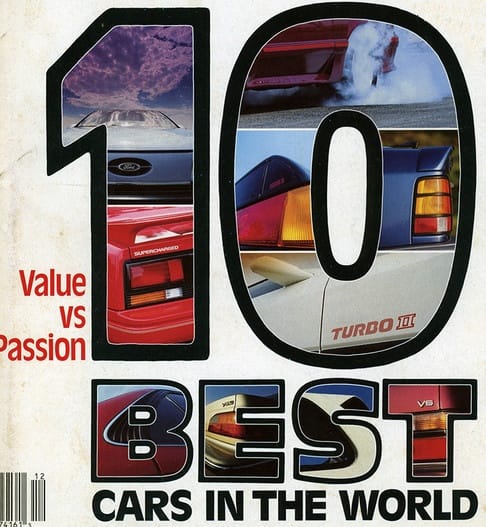 Road & Track’s Ten Best Cars for 1988 (first posted 3/4/2016) Most of you will remember “10 best” articles R&T used to do from time to time. Some were also uploaded here on CC.