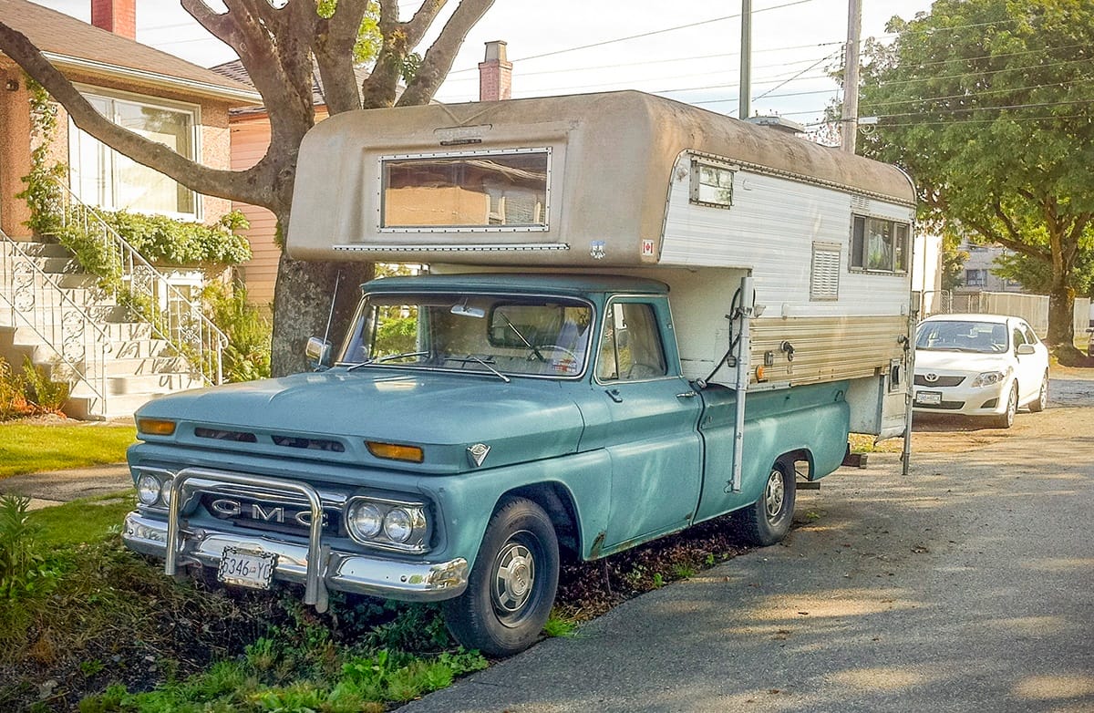 I heard an exhaust note that sounded old, unusual, and unfamiliar before I came upon the source: this ol’ GMC pickup, running at a fast idle as the owner tinkered [&hellip;]