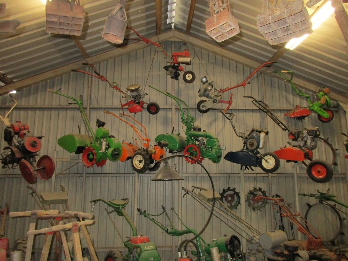 Step inside, walk around and in any direction you’ll look, there’s old agricultural and horticultural equipment. Like an eclectic collection of tillers and small two-wheel tractors with a tillage implement [&hellip;]