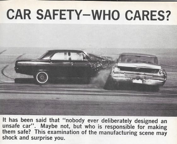 (first posted 3/25/2016)    While safety is a tremendous selling point for new vehicles today, 50 years ago it wasn’t as big a priority, either with buyers or manufacturers.  This March [&hellip;]