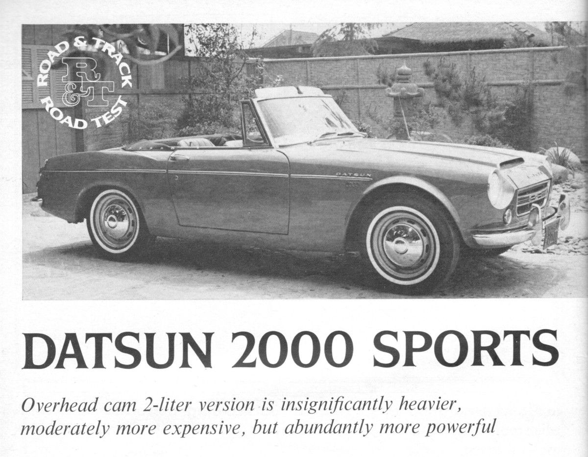 The Datsun 2000 Sports was one of those unexpected boons that suddenly dropped in our laps. The 1600 Sports had been around for several years, and offered competitive if not [&hellip;]