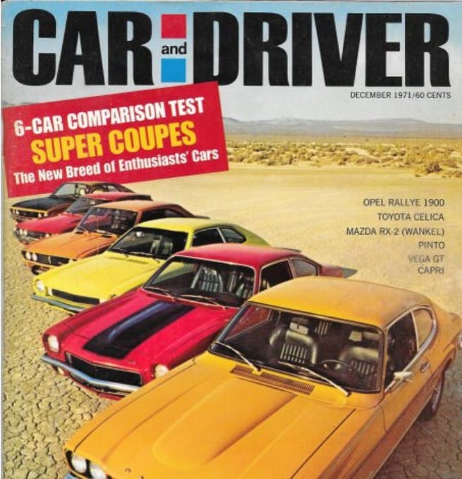(first posted 4/28/2016)     As the 1970s unfolded, Car and Driver introduced new terminology to define an emerging class of cars targeting driving enthusiasts: Super Coupes.  It was a far [&hellip;]