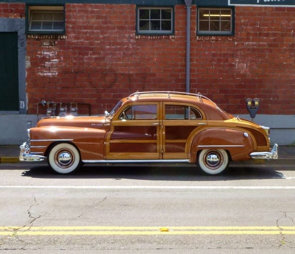 (first posted 8/29/2012)    The longer you look at this car, the less sense it makes: A sedan with doors and trunk made completely of wood? Conceived and built just shortly [&hellip;]