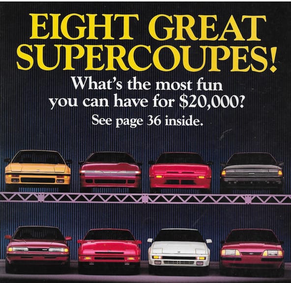 (first posted 5/10/2016)    After coining the term Super Coupes in the early 1970s, Car and Driver kept the flame alive for the next several decades, testing and enjoying the affordable, [&hellip;]