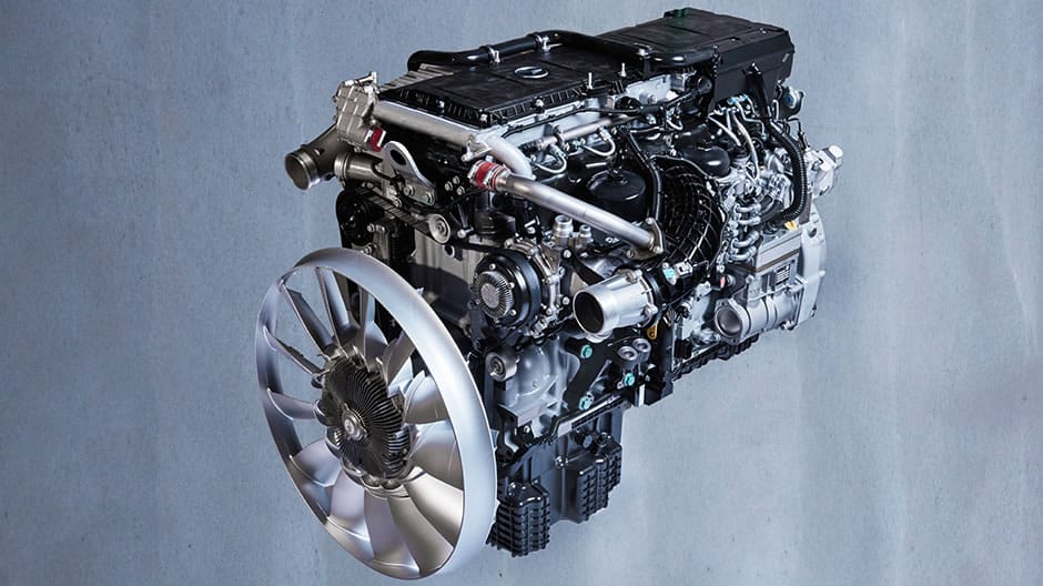 CC Global: 2021 Mercedes-Benz Actros And 2022 Stas Agrostar - Grains Of Common Sense 3 Mercedes-Benz OM 471 engine - second generation