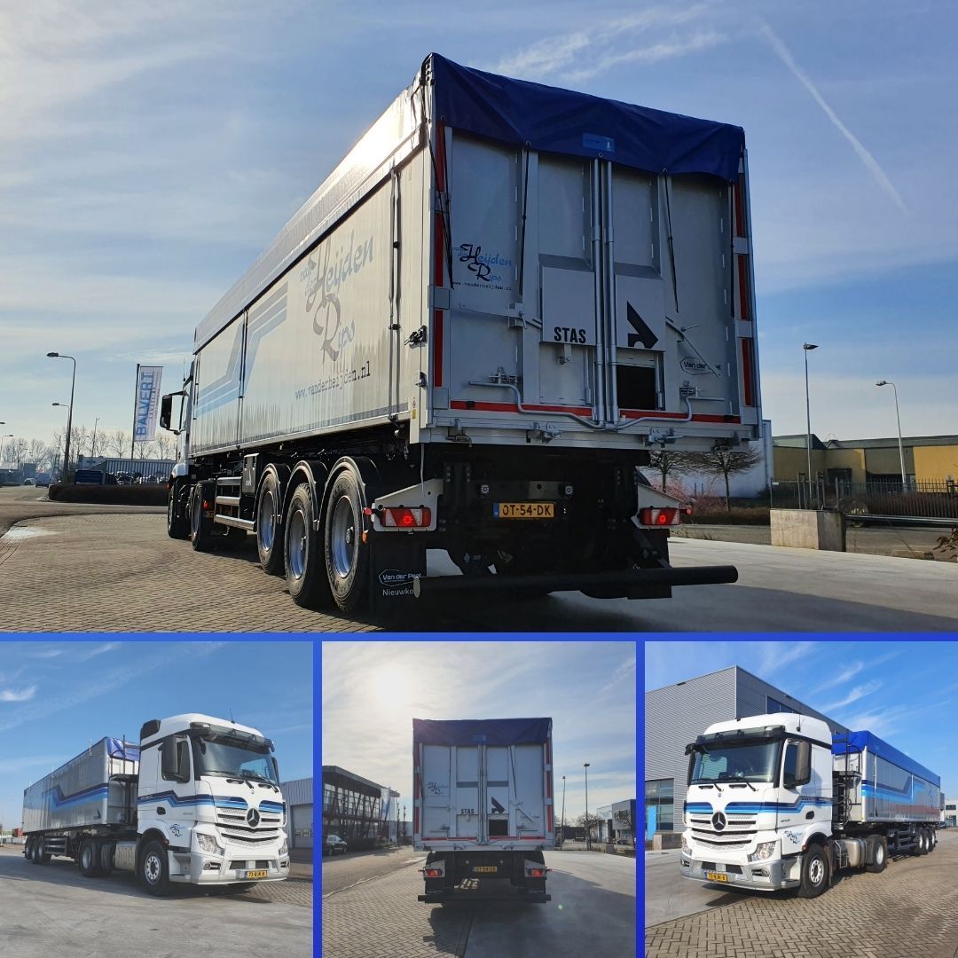 CC Global: 2021 Mercedes-Benz Actros And 2022 Stas Agrostar - Grains Of Common Sense 6 Van der Heijden - Mercedes-Benz Actros and Stas S300CX Agrostar