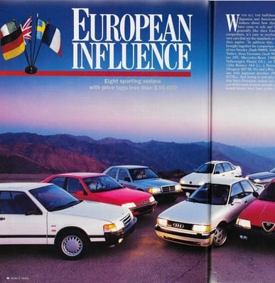 (first posted 5/19/2016)    More than most U.S. buff books, Road & Track magazine displayed a particularly strong penchant for European cars.  Therefore, it was no surprise that the magazine would [&hellip;]