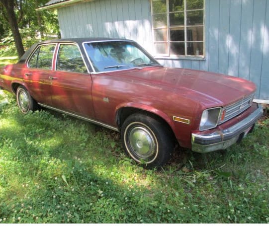 (first posted 6/29/2016)     There are some cars that are hard for me to find any excitement about.  Yet after looking at this burgundy Nova it appears I may be experiencing [&hellip;]