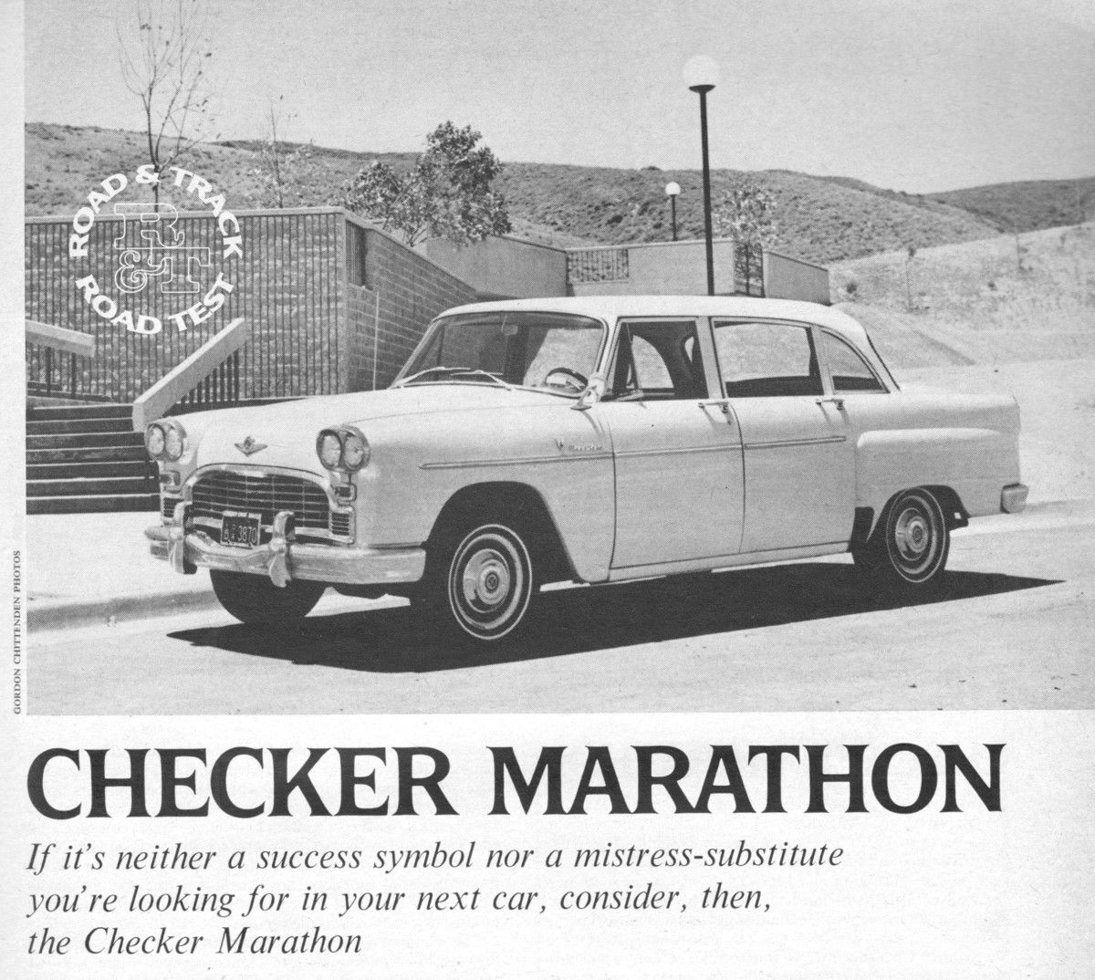 This is one of the more fascinating vintage reviews from this mountain of old Road and Tracks in my closet. The Checker was of course designed to be a taxicab, [&hellip;]