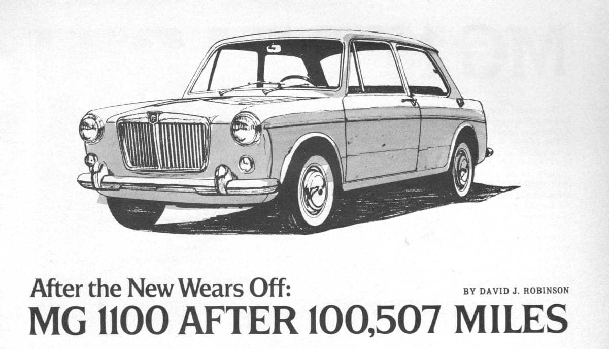We spend a lot of time discussing what it was really like owning a car back in the day. How about the ownership experience of an MG1100 for over 100k [&hellip;]