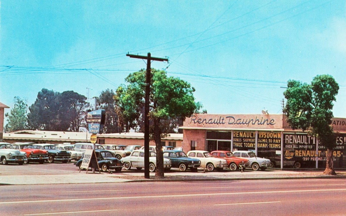 Mr. Transportation apparently was doing a pretty good business selling Renault Dauphines in Ventura, CA. The Dauphine was the fastest growing import in 1958, threatening to give the VW some [&hellip;]