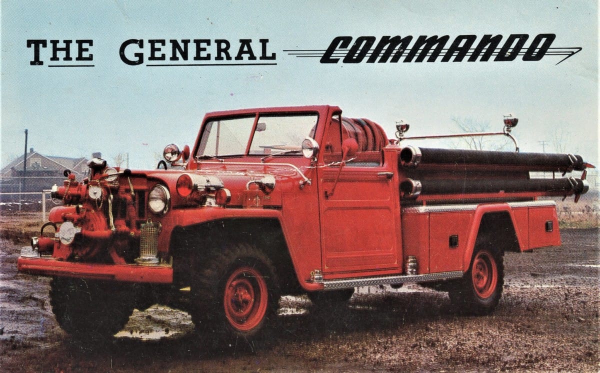 The General Fire Truck Company of St. Clair Shores, MI seemed to like military names, and in calling this Jeep fire truck, the anticipated Jeep using that name some fifteen [&hellip;]