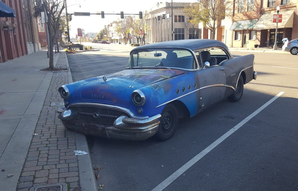 Posted by Lou Burch, who said “parked outside BIG Brewing, Norman, OK.  This is how I like them: mean, gnarly, and with four portholes.