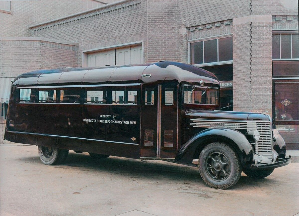 If you had to ride to the Minnesota State Reformatory For Men back in the late thirties, at least you rode in style.